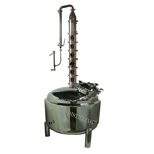 135 Gallon Copper 6 Inch Diameter Mile Hi Flute 6 Sections