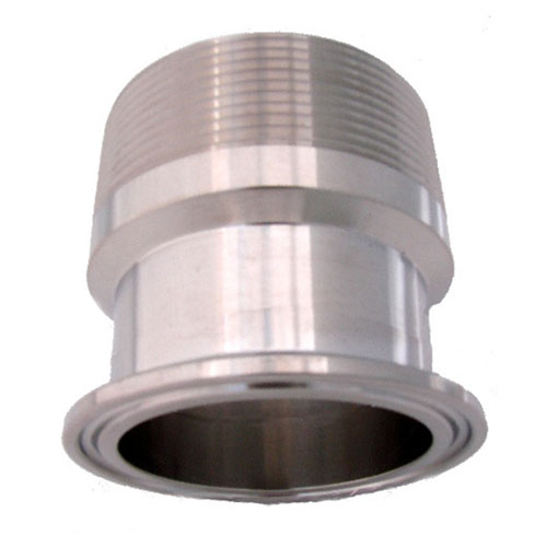 2 Inch Diameter Male NPT to Stainless Ferrule