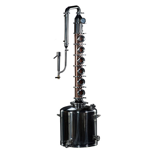 26 Gallon Copper 4 Inch Diameter Mile Hi Flute - 6 Sections