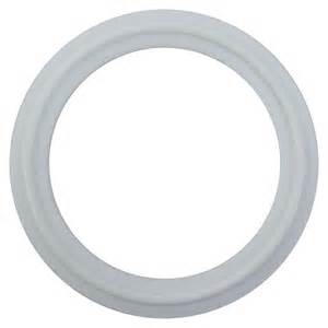 2 inch Diameter White PTFE (Teflon™) Gasket