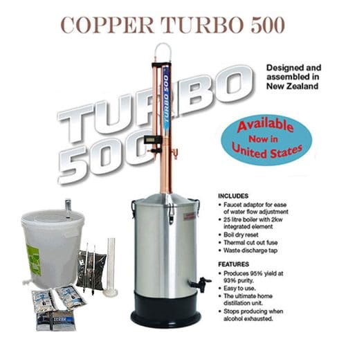 Copper Turbo 500 Distillation Kit