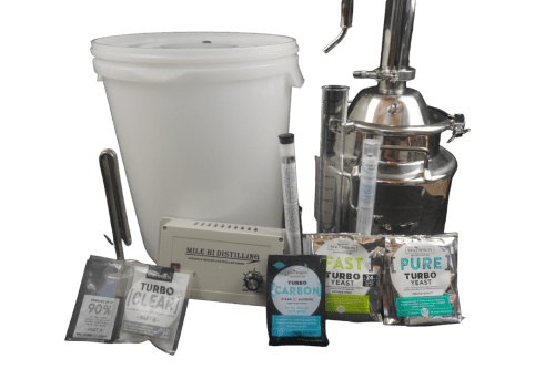 3 Gallon with 2 inch Stainless Mighty Mini Pro Still Kit