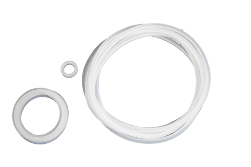 Gasket Set for Mile Hi Flute 6" Diameter 6 Sections or 4 Sections and 2.5" Diameter Condenser