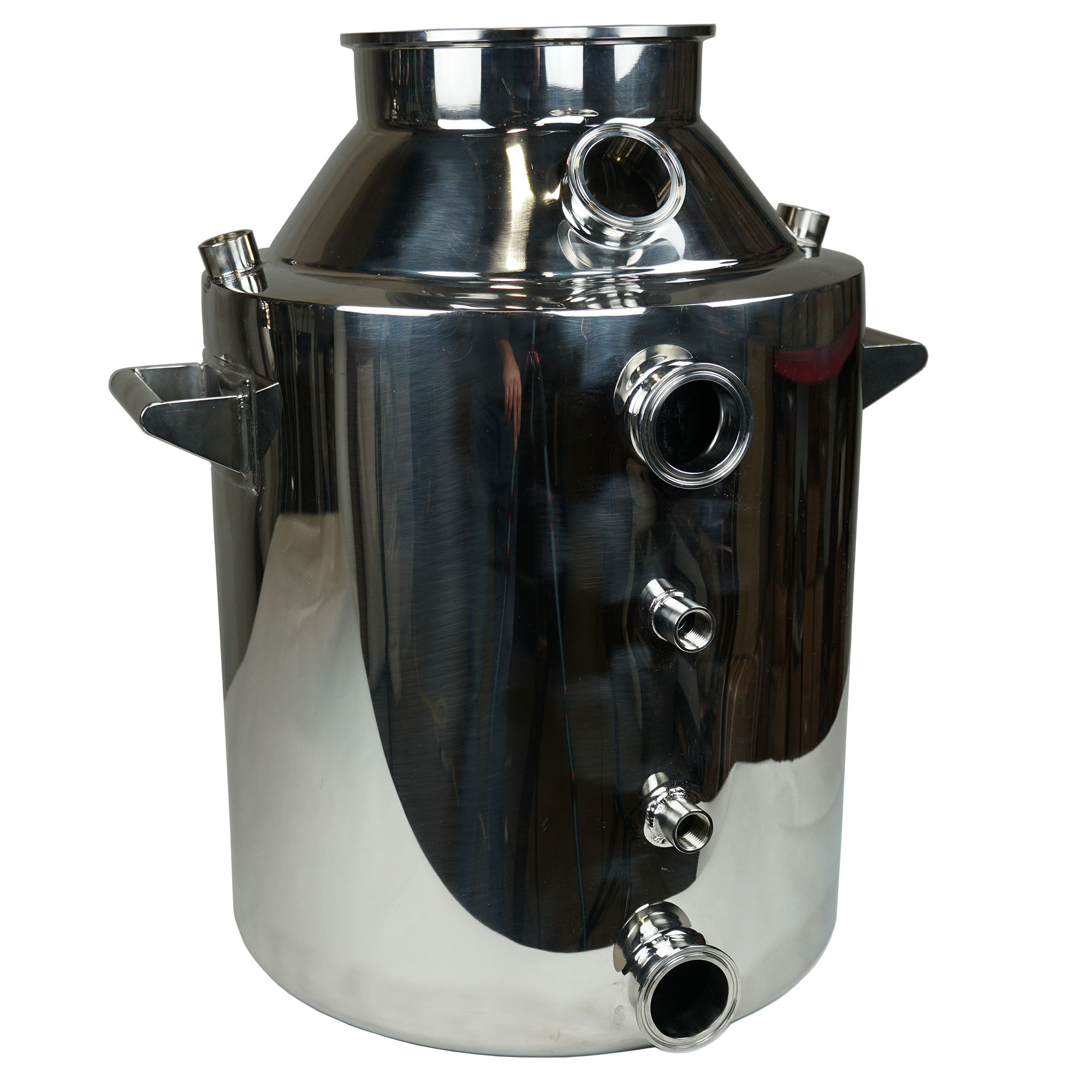 Jacketed 8 gallon Stainless Kettle Mile Hi Distilling