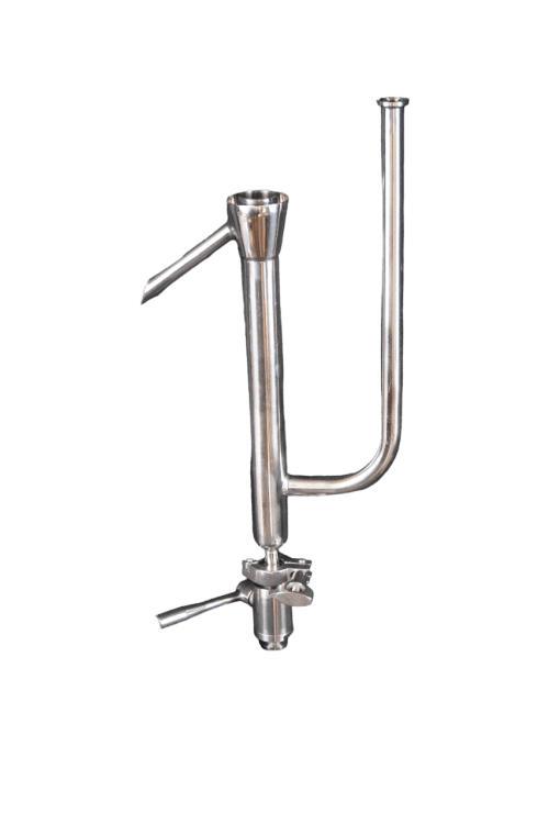 Mile Hi Flute Parrot. Includes 3/4 Clamp, Gasket, and Ball Valve.