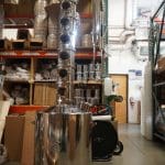 53 Gallon Stainless 8 Inch Diameter Mile Hi Flute 6 Sections and 3" Condenser Lines - FREE SHIPPING