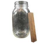 5" Medium Toast Oak Stick