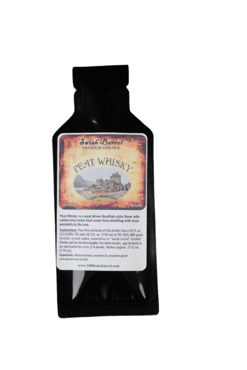 Peat Whisky Essence- Swish Barrel Company (20ml)