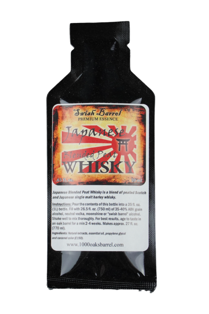 Japanese Blended Peat Whisky Essence- Swish Barrel Company (20ml)