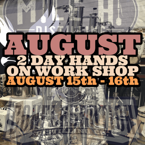 Distilling workshop class