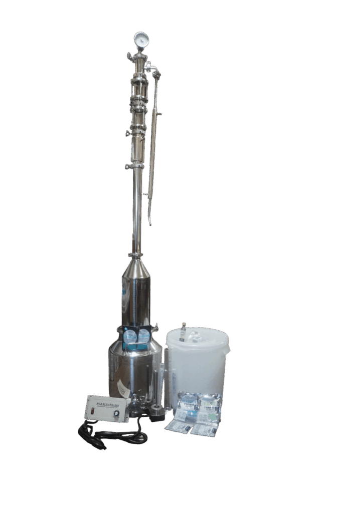 8 Gallon with 2 Inch Stainless Dual Purpose Pro+ Complete Kit
